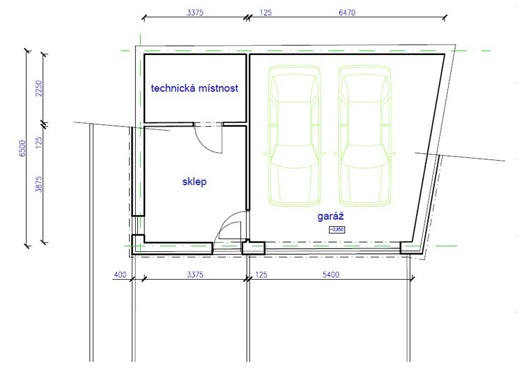 Prodej stavebního pozemku - 1000 m2, Praha 5 - Radotín